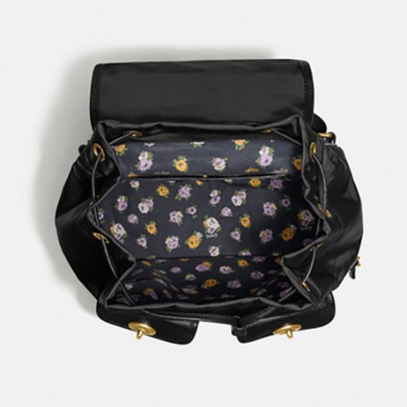 COACH Black Nylon Cargo Backpack - NWT main image 6